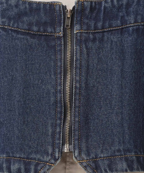 BAYFLOW（ベイフロー）の「デニムビスチェ（その他トップス・レディース・インディゴブルー/サックスブルー・FREE）」の20枚目の写真