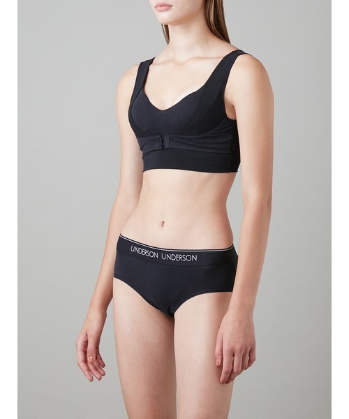 UNDERSON UNDERSON（アンダーソン アンダーソン）の「ナイトメイクブラ（ブラジャー・レディース・ブラック・0/1/2）」の4枚目の写真