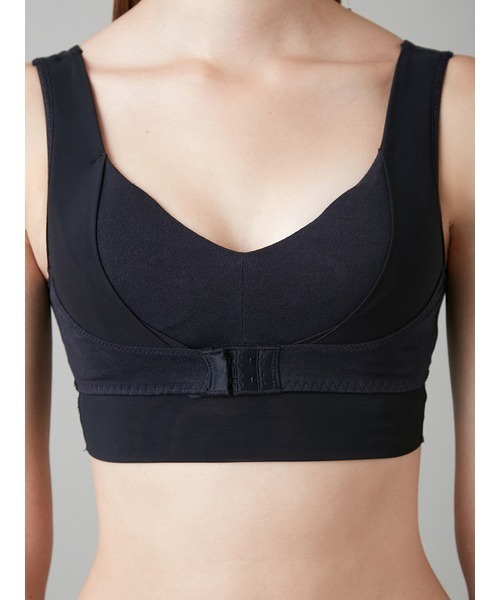 UNDERSON UNDERSON（アンダーソン アンダーソン）の「ナイトメイクブラ（ブラジャー・レディース・ブラック・0/1/2）」の6枚目の写真