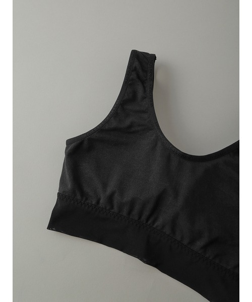 UNDERSON UNDERSON（アンダーソン アンダーソン）の「ナイトメイクブラ（ブラジャー・レディース・ブラック・0/1/2）」の12枚目の写真