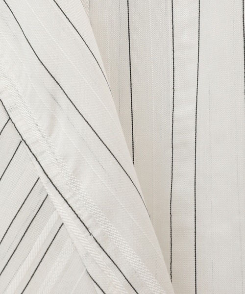 CLANE（クラネ）の「2WAY STRIPE ONEPIECE（ワンピース・レディース・ホワイト/ベージュ・0/1/2）」の16枚目の写真