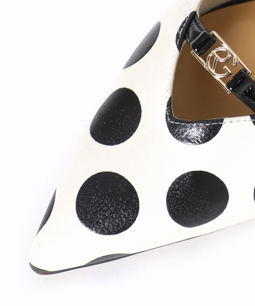 LE TALON（ルタロン）の「GRISE5cmポインテッドGRモチーフスリングバック（パンプス・レディース・ホワイト系その他/パープル/ネイビー/ベージュ・25cm/24cm/23.5cm/24.5cm/23cm/22.5cm/22cm）」の12枚目の写真