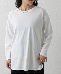 COLONY 2139 | スマート裾ラウンド長袖Tシャツ(Tシャツ/カットソー)