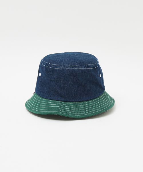 Dickies(ディッキーズ)の「【DICKIES/ディッキーズ】WAPPEN BUCKET HAT / ワッペンロゴバケットハット(ハット・メンズ・ブラック/サックスブルー/インディゴブルー/ホワイト・フリー)」の10枚目の写真