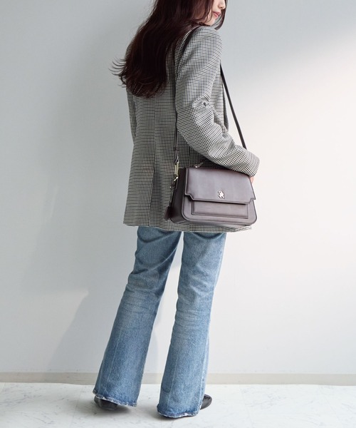 Jewelna Rose（ジュエルナローズ）の「レヴィー ショルダーバッグ 11935（ショルダーバッグ・レディース・ベージュ/ホワイト/ダークグレー/ブルー/ブラウン/ピンク・FREE）」の10枚目の写真