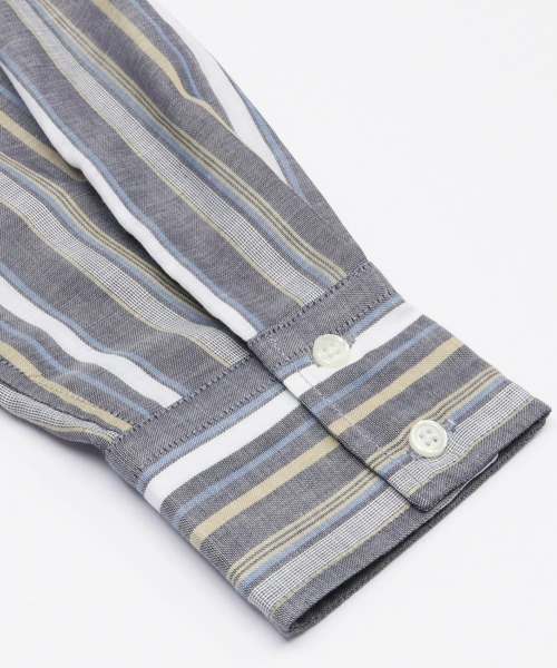 Pitta Re:)（ピッタリ）の「フリル衿ラグラン長袖ブラウス カジュアルシャツ（シャツ/ブラウス・レディース・サックスブルー・FREE）」の3枚目の写真