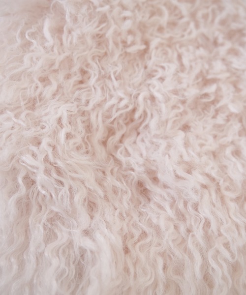 muguet(ミュゲ)の「ファーショルダーバッグ(ショルダーバッグ・レディース・アイボリー/ピンク・FREE)」の13枚目の写真