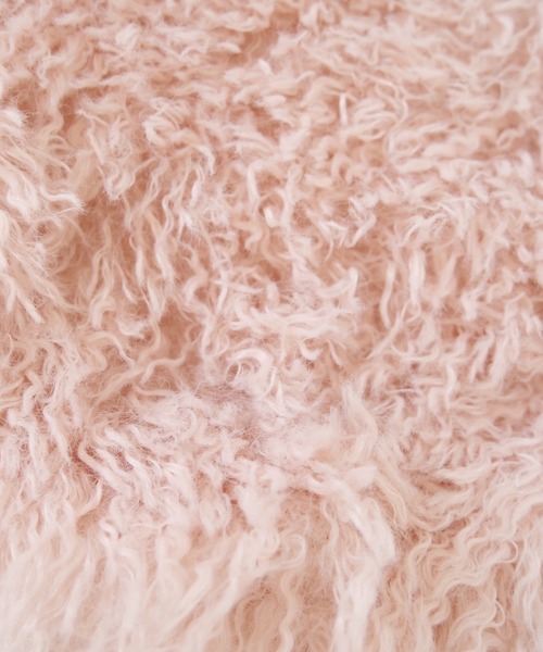 muguet(ミュゲ)の「ファーショルダーバッグ(ショルダーバッグ・レディース・アイボリー/ピンク・FREE)」の21枚目の写真