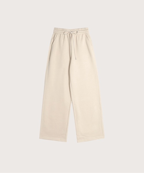 リラックスワイドパンツ Relaxed Wide Pants（スウェットパンツ）｜LA POMME petit（ラポミ・プチ）