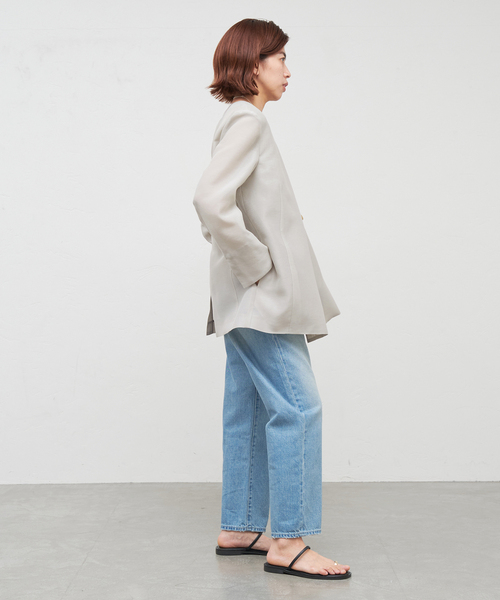 IENA（イエナ）の「シアー ジャケット（ノーカラージャケット）」 - WEAR