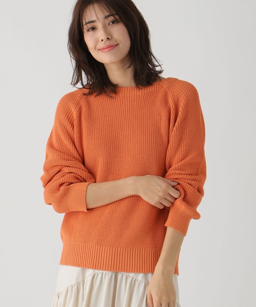 Elura（エルーラ）の「抜け感リネンライクボートネックプルオーバー