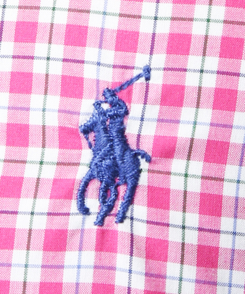 POLO RALPH LAUREN（ポロ ラルフ ローレン）の「スリムフィット ポプリン スポーツシャツ（シャツ/ブラウス・メンズ・レッド系その他/パープル系1/グリーン系3/ブラウン系1/ブルー系その他/グリーン系その他・MEDIUM/XL/LARGE/SMALL/X-SMALL/XX-LARGE/X-LARGE）」の11枚目の写真