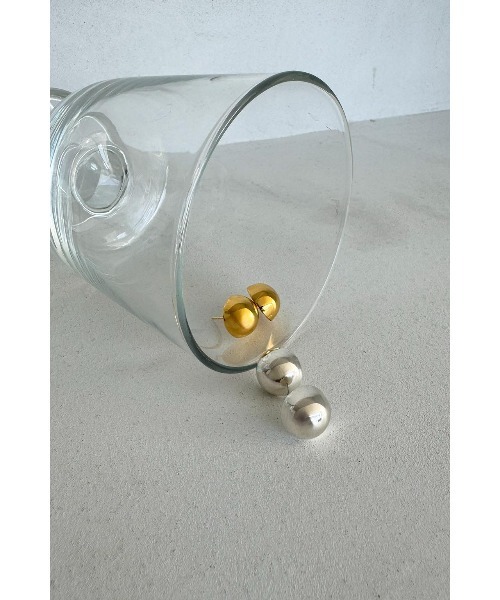 ALEXIA STAM♢ピアス セール】Dome Earrings /[Silver925]ドームピアス（ピアス（両耳