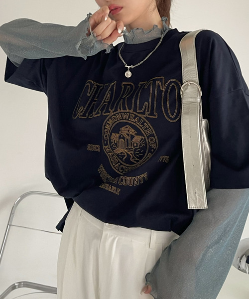 新品タグ付き♡ミーアアステリズム チュール トップス ハイネック シアー 新品タグ付き♡ミーアアステリズム チュール トップス