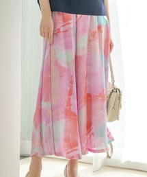 Jayro（ジャイロ）の「ぼかし柄フレアスカンツ（その他パンツ）」