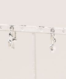 【blatto 925silver】デザイン ピアス 両耳用 bla-pierce-f001 U