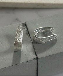 【blatto 925silver】デザイン ピアス 両耳用 bla-pierce-f001 U