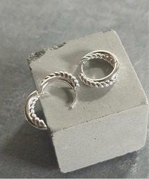 【blatto 925silver】デザイン ピアス 両耳用 bla-pierce-f001 U