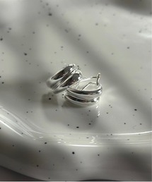 【blatto 925silver】デザイン ピアス 両耳用 bla-pierce-f001 U