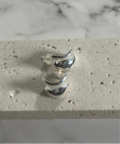 【blatto 925silver】デザイン ピアス 両耳用 bla-pierce-f001 U
