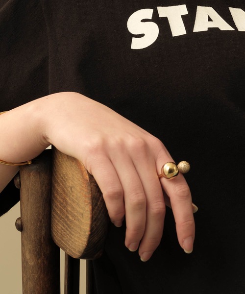 ビジューツインボールリング（リング）｜ANOH（アノー）のファッション