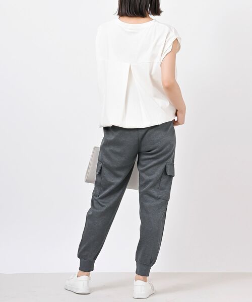 DIANTE スウェットカーゴパンツ SEQUENZ 90s UTILITY CARGO SWEAT PANTS / ロゴ 刺繍 カーゴ