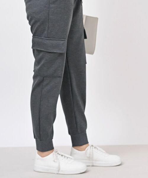 ジーユー スウェットカーゴプルオンパンツ +E GU 新品 XL グレー