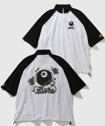 STARTER | 【STARTER /スターター】ミニ裏毛ハーフジップ ラグランショートスリーブ ハーフジッププルオーバー(スウェット)