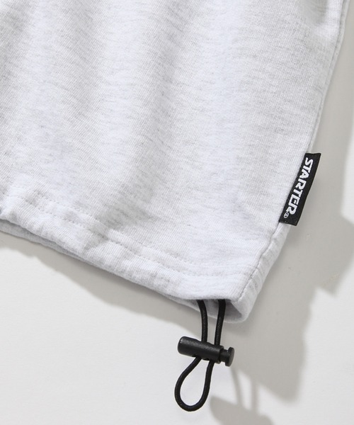 STARTER(スターター)の「【STARTER /スターター】ミニ裏毛ハーフジップ ラグランショートスリーブ ハーフジッププルオーバー(スウェット・メンズ・ブラック/ライトグレー系/ライトグレー系1・XL/L/M)」の21枚目の写真