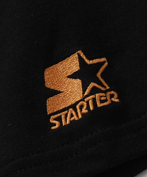 STARTER(スターター)の「【STARTER /スターター】ミニ裏毛ハーフジップ ラグランショートスリーブ ハーフジッププルオーバー(スウェット・メンズ・ブラック/ライトグレー系/ライトグレー系1・XL/L/M)」の20枚目の写真