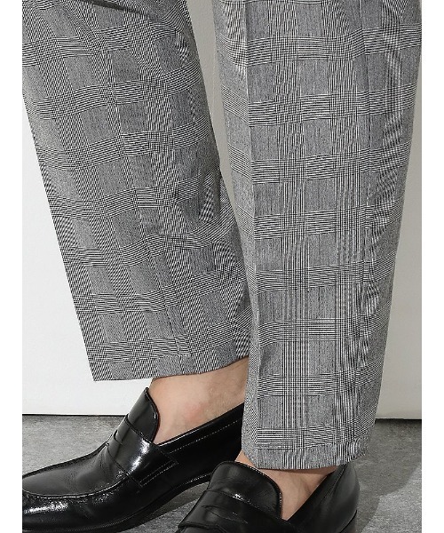 Perfect Suit FActory(パーフェクトスーツファクトリー)の「【高通気/洗える】プチプラパンツ タック入り グレー/C.グレー/ベージュ/ブラウン/ブルー/ネイビー(スラックス・メンズ・ベージュ/チャコールグレー/ブラウン/ブルー系その他/ネイビー/グレー・S/LL/L/M)」の8枚目の写真