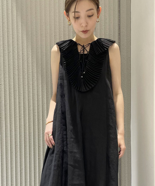THEfancys テラヘルツ2wayフリフリワンピ ブラック＋ピンク THEfancys テラヘルツ2wayフリフリワンピ ブラック＋ピンク 【公式通販】