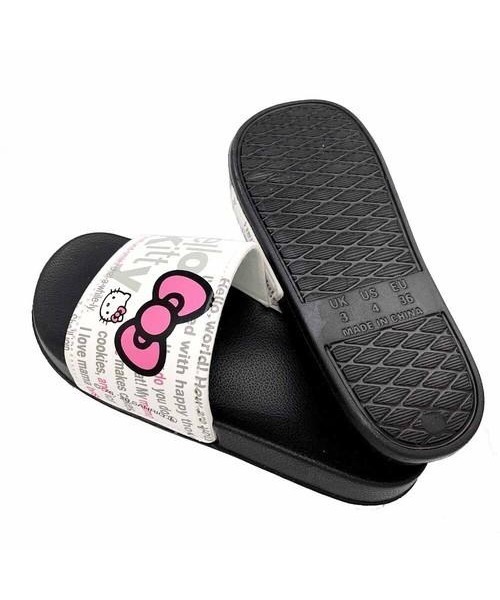 VIBGYOR（ヴィブジョー）の「【Sanrio】サンリオシャワーサンダル(MA)（サンダル・レディース・ピンク/ホワイト/ブラック・LARGE/MEDIUM）」の4枚目の写真