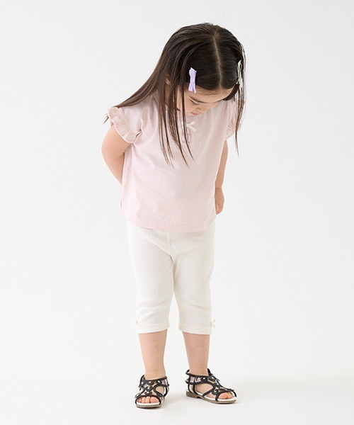 petit main（プティマイン）の「クリアハートサンダル（サンダル・キッズ・オフホワイト/シルバー/ブラック・17cm/16cm/15cm/14cm/13cm/19cm/18cm）」の8枚目の写真