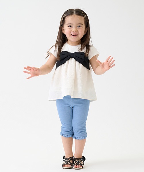 petit main（プティマイン）の「クリアハートサンダル（サンダル・キッズ・オフホワイト/シルバー/ブラック・17cm/16cm/15cm/14cm/13cm/19cm/18cm）」の9枚目の写真