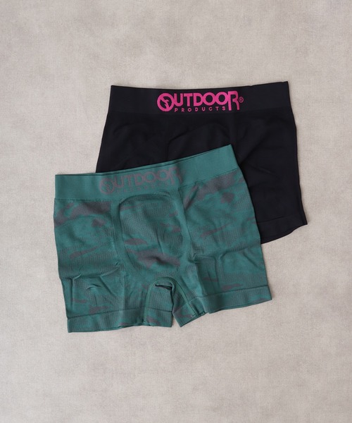 OUTDOOR PRODUCTS（アウトドアプロダクツ）の「OUTDOOR 2枚セット メンズ ボクサー ブリーフ パンツ 下着（ボクサーパンツ・メンズ・G/A/F/E/D/C/B・L/M）」の2枚目の写真