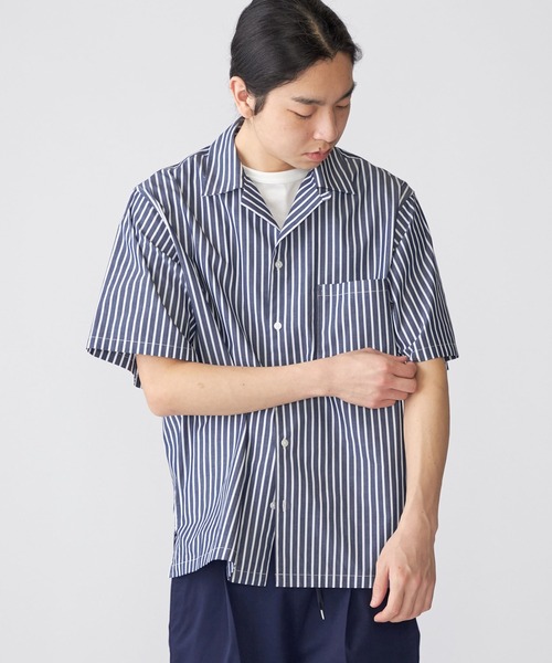 SHIPS.me(シップスミー)の「【ZOZO限定】SHIPS.me: ワイドオープンカラーシャツ(シャツ/ブラウス・メンズ・ネイビー/ブルー/ライトブルー・XL/L/M/S/XS)」の17枚目の写真