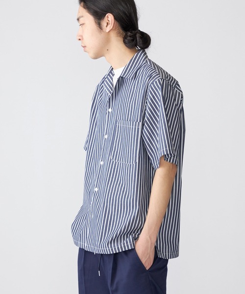 SHIPS.me(シップスミー)の「【ZOZO限定】SHIPS.me: ワイドオープンカラーシャツ(シャツ/ブラウス・メンズ・ネイビー/ブルー/ライトブルー・XL/L/M/S/XS)」の18枚目の写真