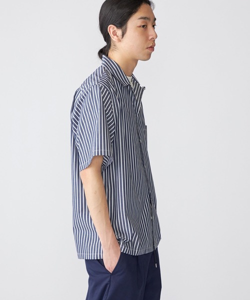 SHIPS.me(シップスミー)の「【ZOZO限定】SHIPS.me: ワイドオープンカラーシャツ(シャツ/ブラウス・メンズ・ネイビー/ブルー/ライトブルー・XL/L/M/S/XS)」の20枚目の写真