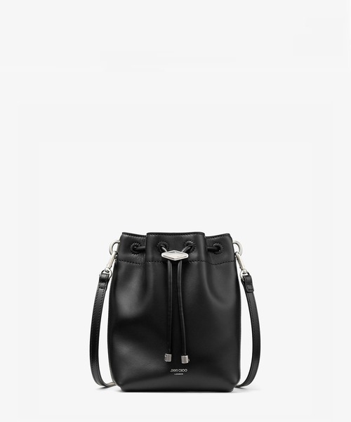 JIMMY CHOO(ジミーチュウ)の「CINCH MINI(ハンドバッグ・レディース・ホワイト/ブラック・ONE SIZE)」の2枚目の写真
