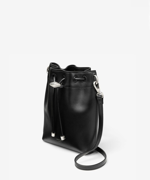 JIMMY CHOO(ジミーチュウ)の「CINCH MINI(ハンドバッグ・レディース・ホワイト/ブラック・ONE SIZE)」の3枚目の写真