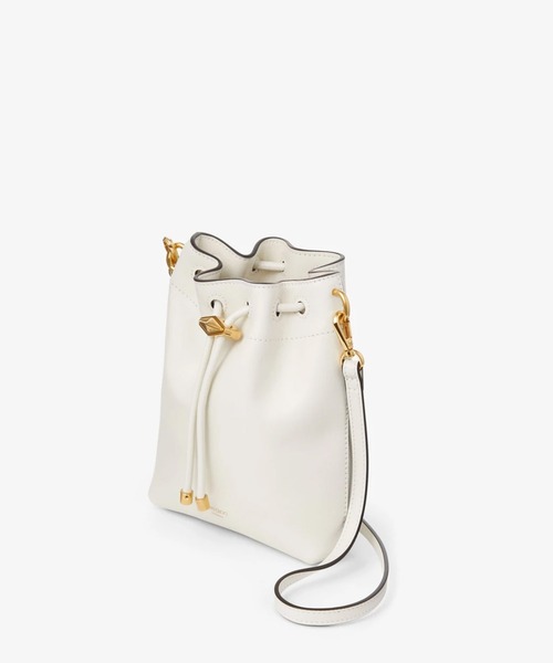 JIMMY CHOO(ジミーチュウ)の「CINCH MINI(ハンドバッグ・レディース・ホワイト/ブラック・ONE SIZE)」の8枚目の写真