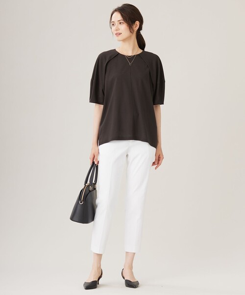 【セール】ボリュームスリーブピケ カットソー（Tシャツ/カットソー）｜自由区（ジユウク）