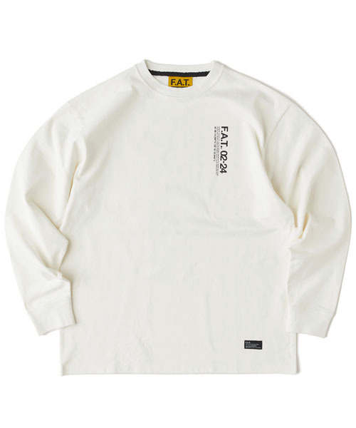 FAT（エフエイティー）の「BEQUEST（Tシャツ/カットソー・メンズ・チャコールグレー/ブラック/オリーブ/ホワイト・TITCH(M)/SKINNY(L)/FAT(XL)/JUMBO(XXL)）」の2枚目の写真