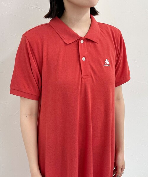 GEVACO（ゲバコ）の「【GEVACO/ゲバコ】ドライタッチポロシャツフレアワンピース（ワンピース・レディース・レッド/ネイビー/ブラック/ライトグレー・38）」の10枚目の写真