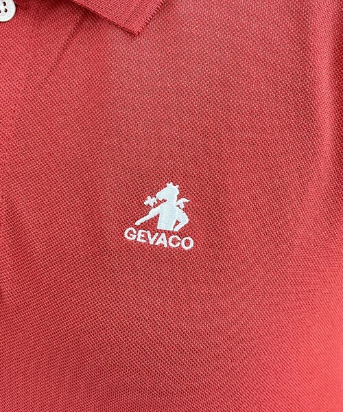 GEVACO（ゲバコ）の「【GEVACO/ゲバコ】ドライタッチポロシャツフレアワンピース（ワンピース・レディース・レッド/ネイビー/ブラック/ライトグレー・38）」の5枚目の写真
