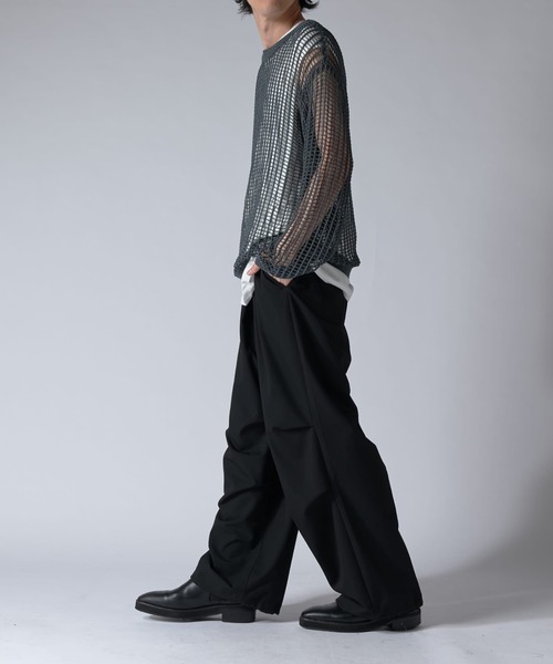 Lui's(ルイス)の「パラシュートスラックス(その他パンツ・メンズ・チャコールグレー/ブラック/ライトグレー・S/M)」の14枚目の写真