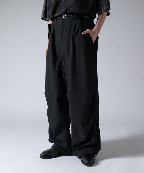 パンツ LINUS ANSNAM / Lurie Pants(Linen/Navy) | PARK