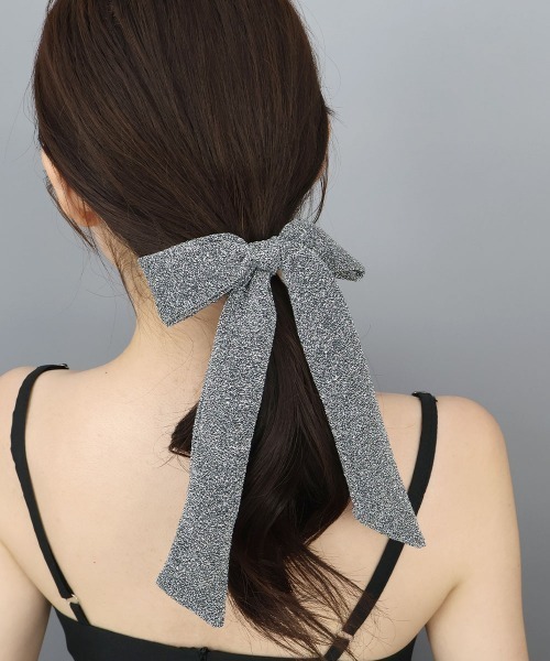 セール】グリッター リボン ヘアフック（ヘアピン）｜CEMONEMO