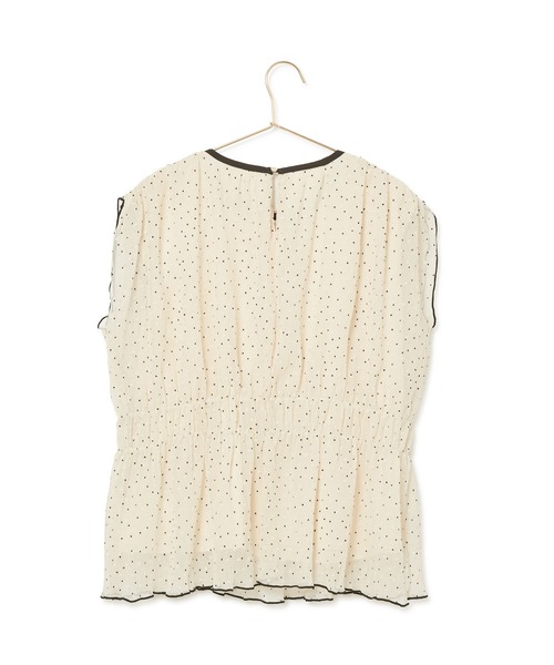 ROPE' PICNIC（ロペピクニック）の「シャーリングドットブラウス（シャツ/ブラウス・レディース・ホワイト系その他/ブラック・38）」の19枚目の写真